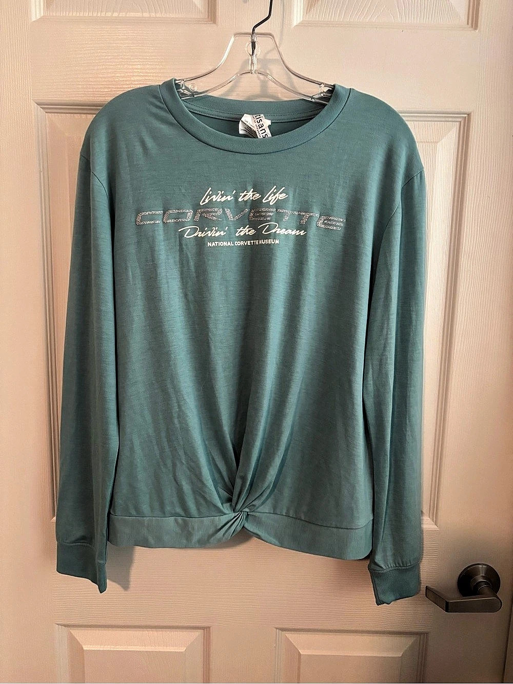 Artisans National Corvette Museum "Live the Life" long-sleeve top Long Sleeve